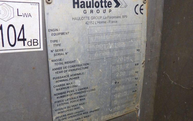 HAULOTTE HA16 SPX  161515