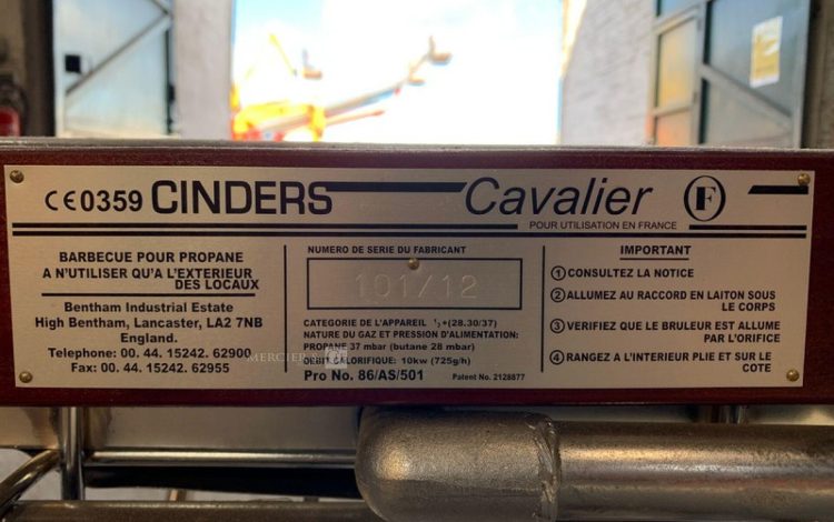 CINDERS CAVALIER  BAR010066