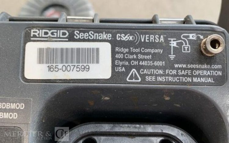 RIDGID CS6X VERSA  CAM010336