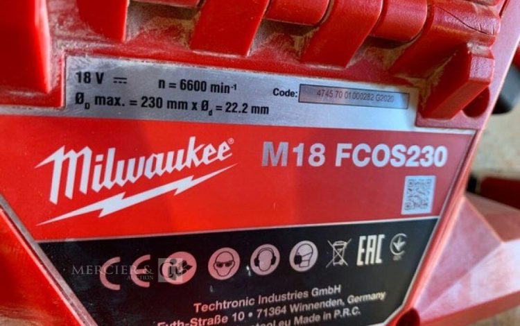 MILWAUKEE M18 FCOS230  DEC010002