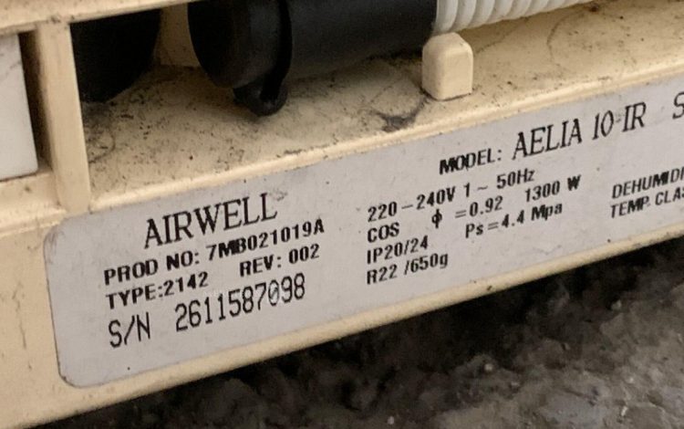 AIRWELL AELIA 10 IR / 2142  91MAM82025