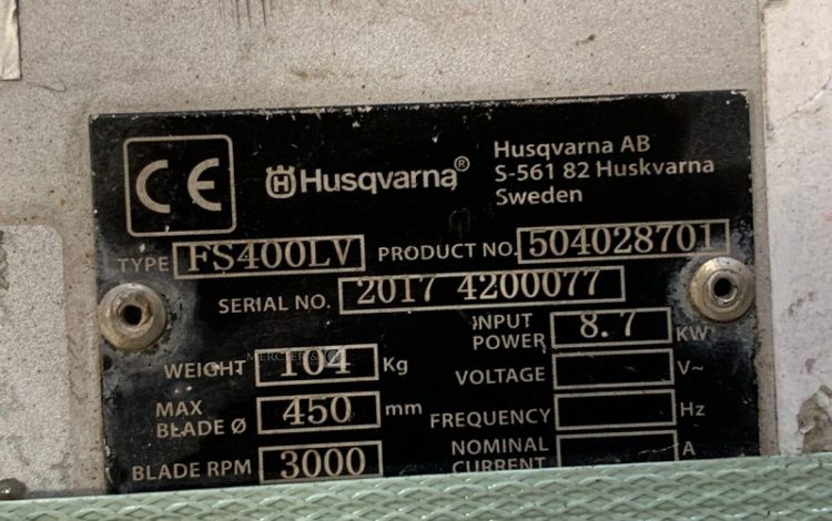 HUSQVARNA TS400LV  90MAM82025