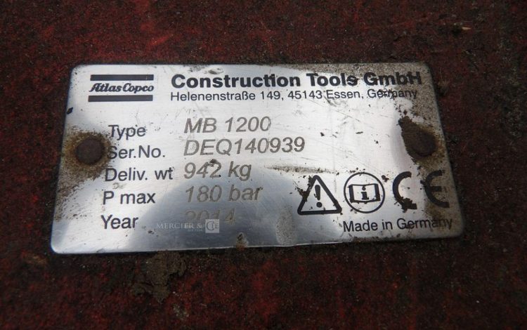 ATLAS COPCO MB1200  82MAM82025