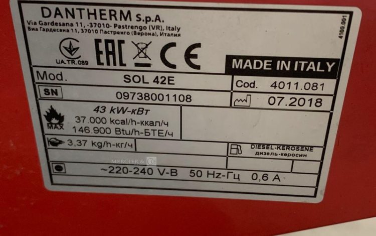 DANTHERM SOL 42E  81MAM82025