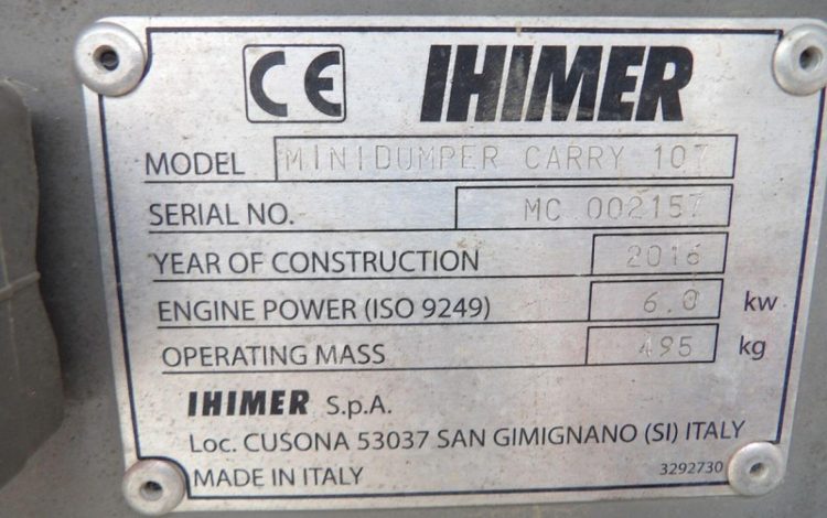 IHIMER CARRY 107  39MAM82025