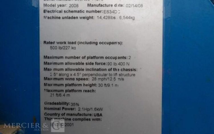 GENIE Z-30/20N  09AE1239