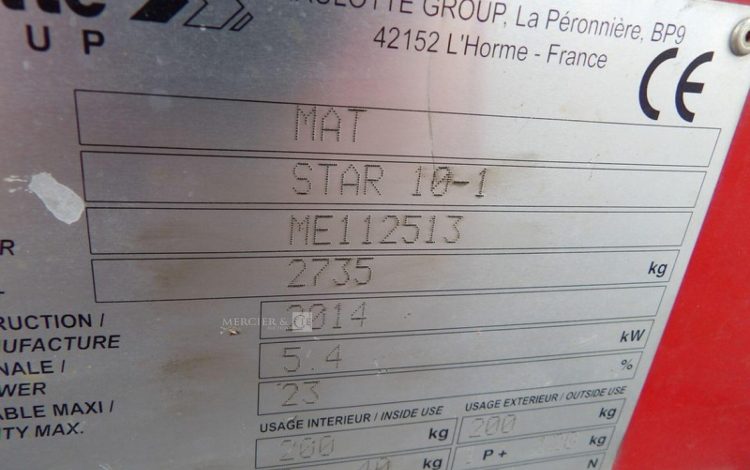 HAULOTTE STAR 10-1  7495