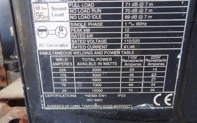MILLER BIG BLUE 400 X CC  GSA748203