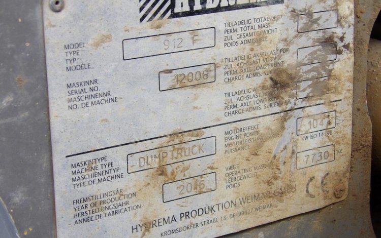 HYDREMA 912F  LX1046