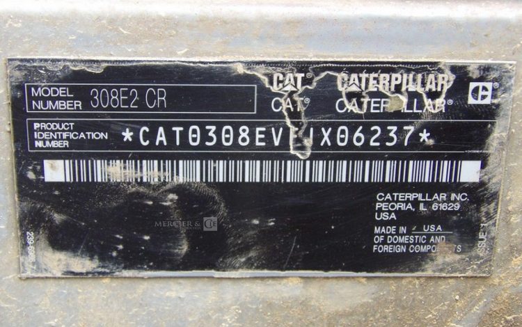 CATERPILLAR 308 E2 CR  9829