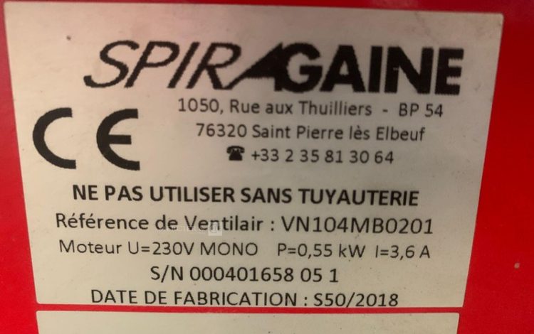 SPIRAGAINE VN104MB0201  108MAM8