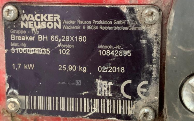 WACKER NEUSON BH65  107MAM8