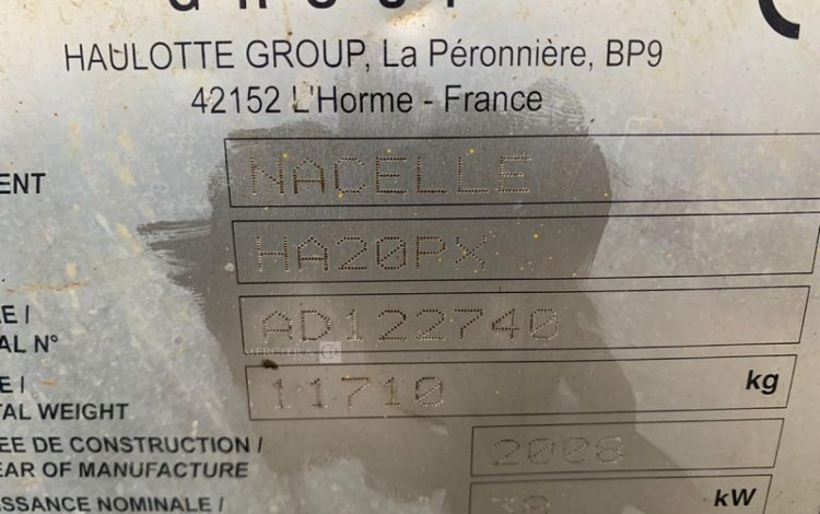 HAULOTTE HA20PX  NA136