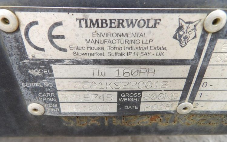 TIMBERWOLF TW160PH  BRO010110