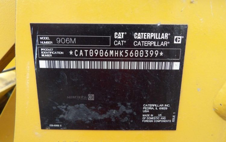 CATERPILLAR 906M  102538F