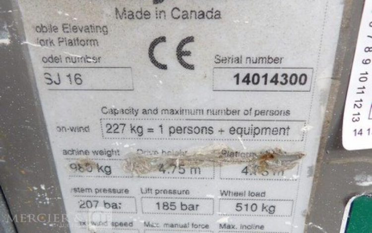 SKYJACK SJ16  309138