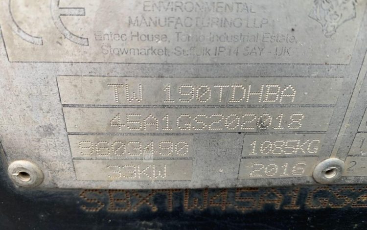 TIMBERWOLF TW 190 TDHBA  BRO010071