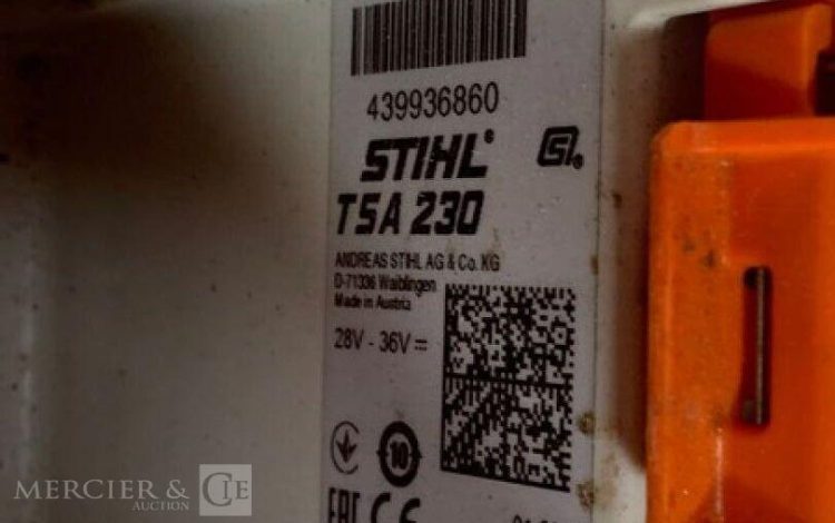 STIHL TSA230  DEC010212