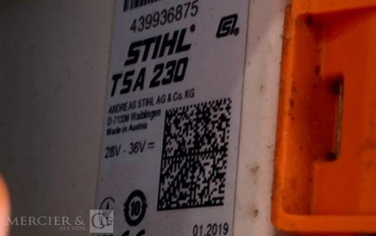 STIHL TSA230  DEC010222
