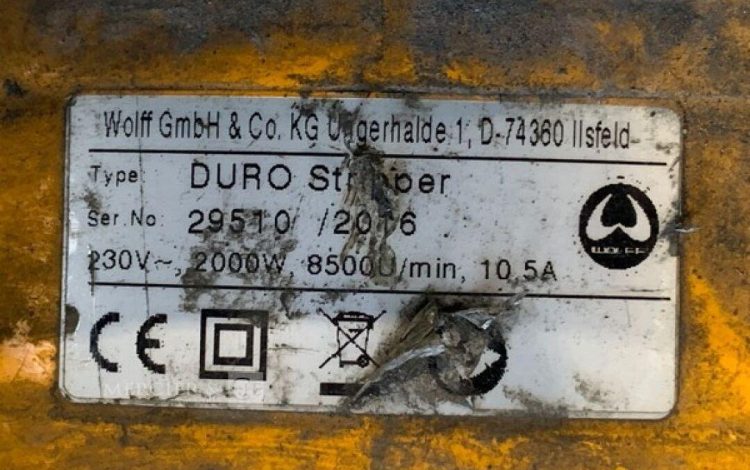 WOLFF DURO STRIPPER  DEC010788