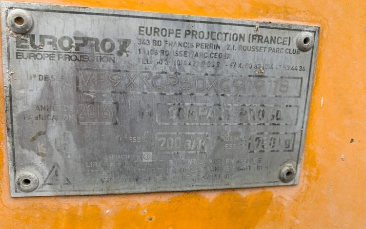 EUROPRO COMPACT PRO 60  PRO010013