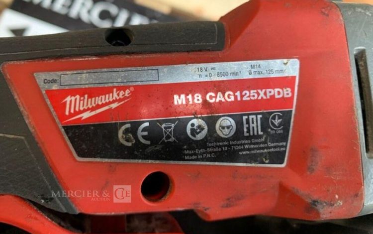 MILWAUKEE M18CAG125XPDB  ME1010383