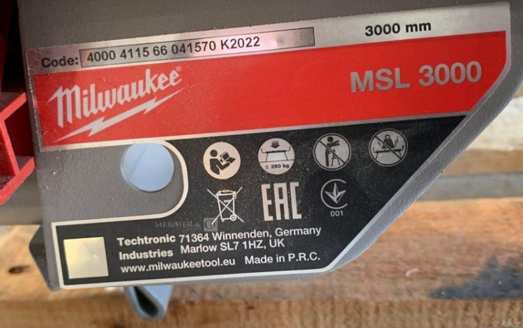 MILWAUKEE MSL3000  MIL010002
