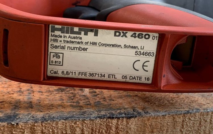 HILTI DX460  PIS010296