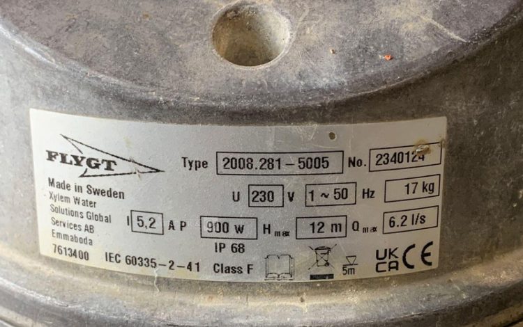FLYGT 2008.281-5005  POM010530