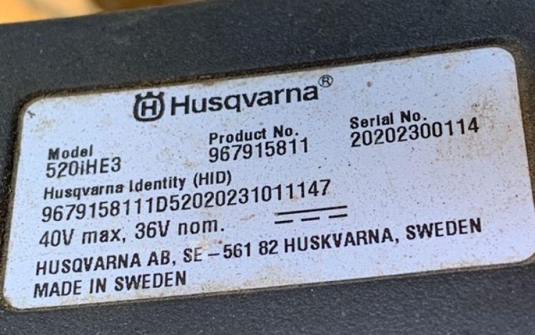 HUSQVARNA 520IHE3  TAI010068
