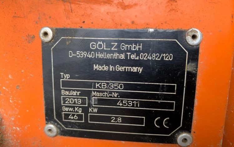 GOLZ KB350  FOR750123