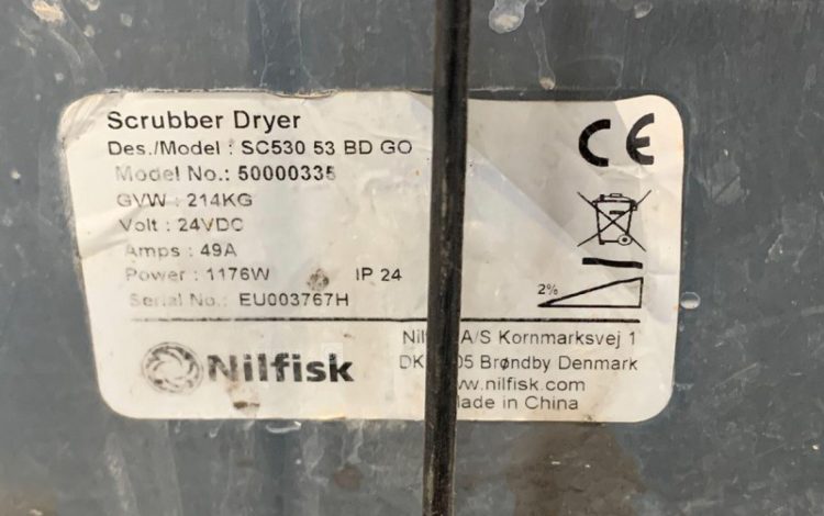 NILFISK ALTO SC 530 53 BD GO  LAV010016