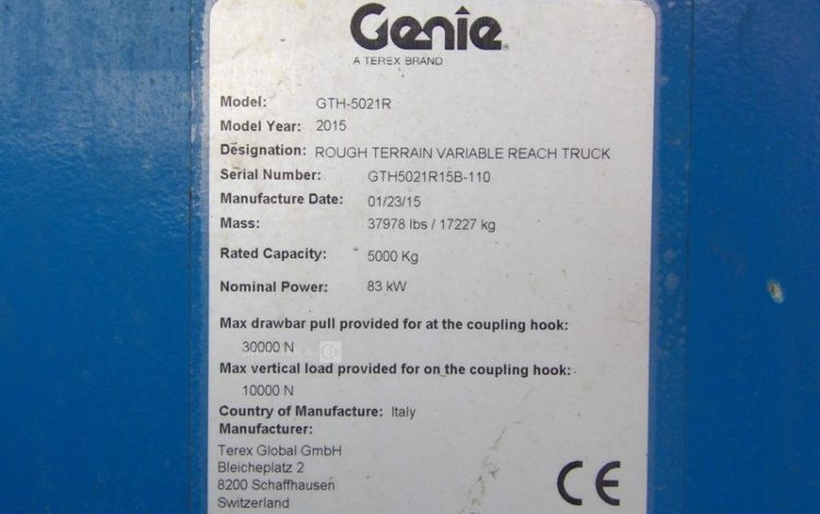 GENIE GTH-5021R  50R2125