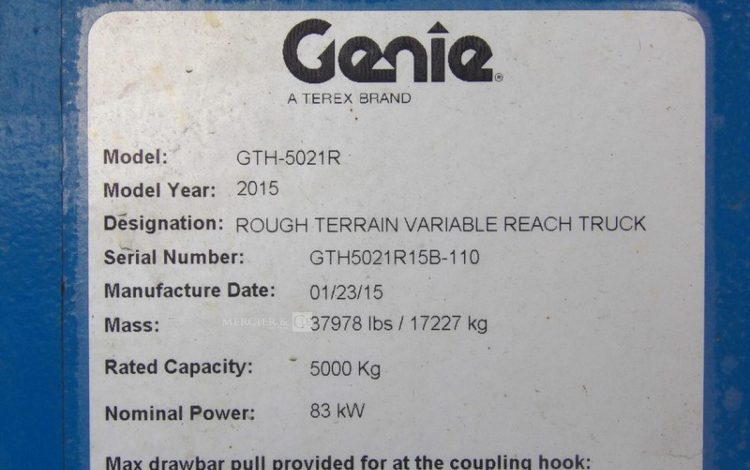 GENIE GTH-5021R  50R2125