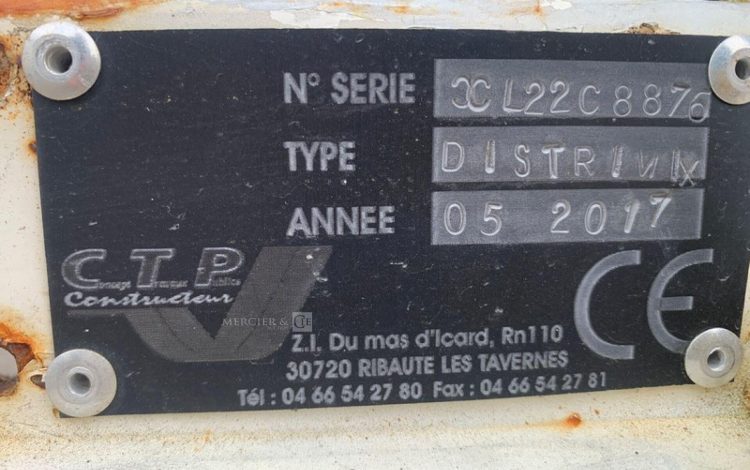 DISTRIMIX REPANDEUSE  DISBI