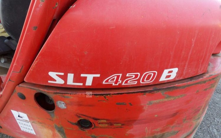 MANITOU CHARIOT TELESCOPIQUE SLT 420 B  2T  4289H AN2007 ROUGE 233543