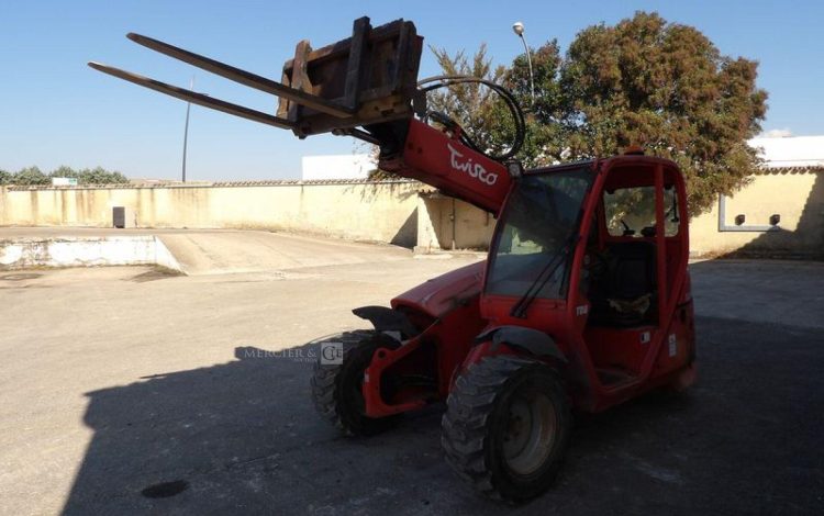 MANITOU CHARIOT TELESCOPIQUE SLT 420 B  2T  4289H AN2007 ROUGE 233543