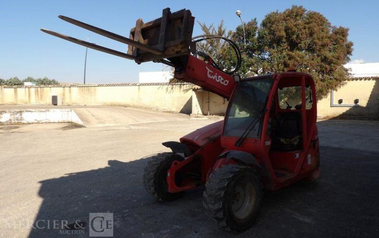 MANITOU CHARIOT TELESCOPIQUE SLT 420 B  2T  4289H AN2007 ROUGE 233543