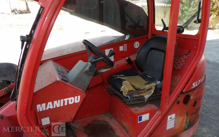 MANITOU CHARIOT TELESCOPIQUE SLT 420 B  2T  4289H AN2007 ROUGE 233543