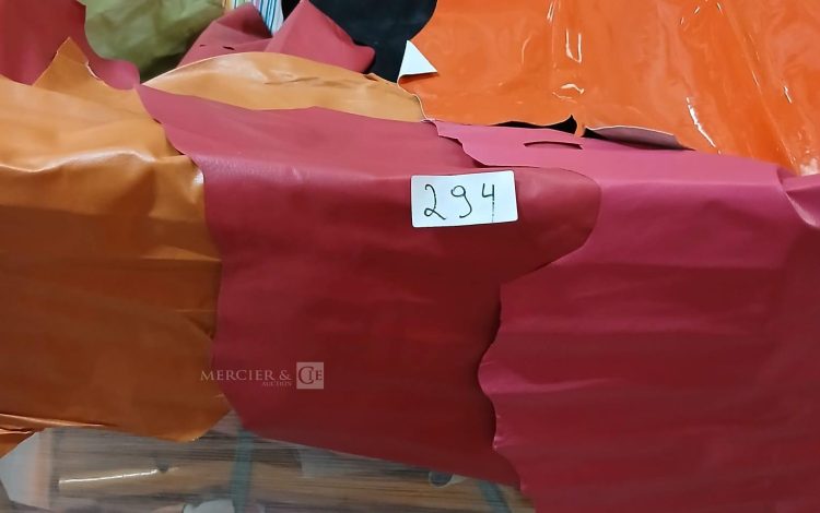 autre Cuirs colorés en chutes et peaux entières  284