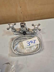 autre Mélangeur bain/douche finition chromé avec tuyau flexible  296