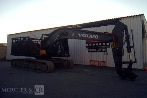 VOLVO PELLE EXCAVATOR EC220EL 25T + BLINDAGE ACIER 687H OR 316471