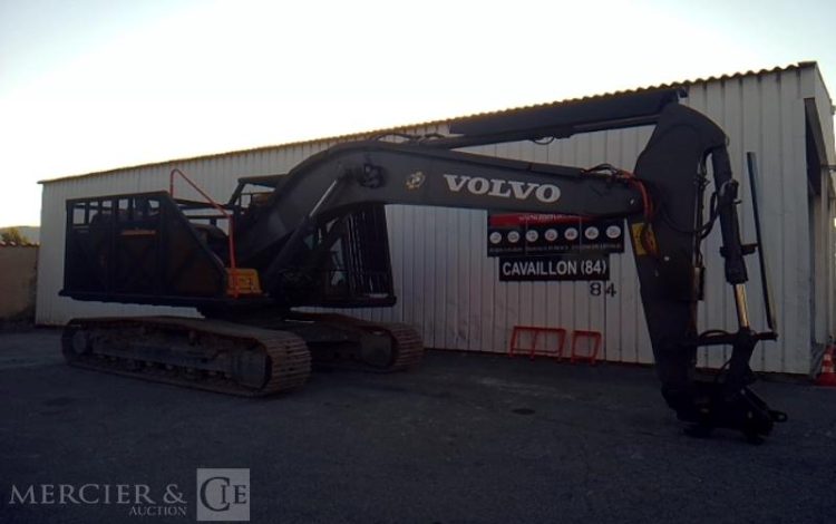 VOLVO PELLE EXCAVATOR EC220EL 25T + BLINDAGE ACIER 687H OR 316471