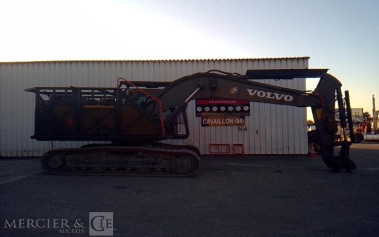 VOLVO PELLE EXCAVATOR EC220EL 25T + BLINDAGE ACIER 687H OR 316471