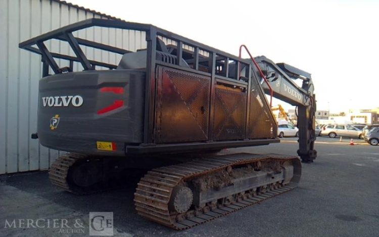 VOLVO PELLE EXCAVATOR EC220EL 25T + BLINDAGE ACIER 687H OR 316471