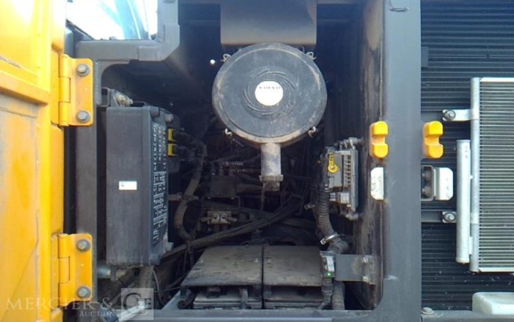 VOLVO PELLE EXCAVATOR EC220EL 25T + BLINDAGE ACIER 687H OR 316471