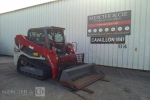 TAKEUCHI CHARGEUR TL10V-2  + GODET + TABLIER FOURCHE 175H AN2023 GRIS 62024