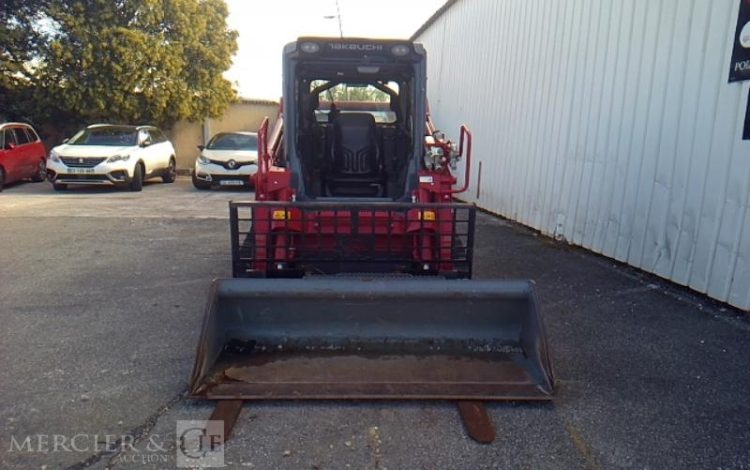 TAKEUCHI CHARGEUR TL10V-2  + GODET + TABLIER FOURCHE 175H AN2023 GRIS 62024