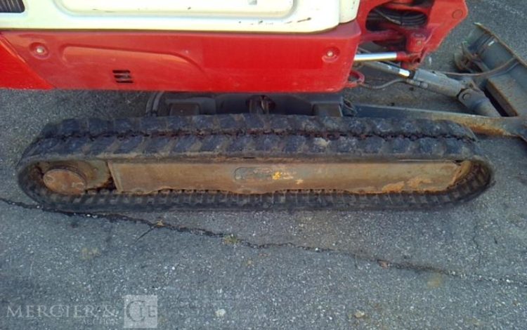 TAKEUCHI MINIPELLE TB 225 2T4 2073H AN2021 + PINCE MARTIN UG AN2021 GRIS 66401