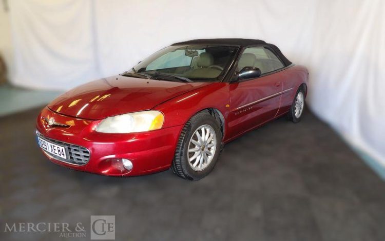 CHRYSLER SEBRING CABRIOLET ROUGE 9291XE84
